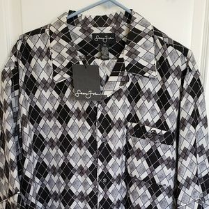 Sean John 2 piece Silk Short Set